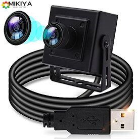 ELP USBカメラ 2MP ウェブカメラ 170度レンズ 超広角 ポータブルUSBカメラ 1080P ミニUSBウェブカメラ アルミニウムケース付き H.264 0.01lux 低照度カメラ プラグアンドプレイ Linux Mac-OS