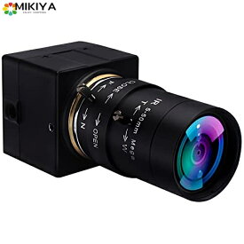 ELP 8MP USB カメラ 5-50mm 10X ズーム バリフォーカル マニュアル レンズ カメラ、2448P 30fps 可変焦点 USB ウェブカメラ IMX179 センサー付き USB ウェブカメラ クローズアップ USB カメ