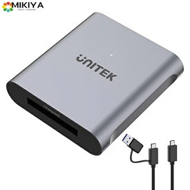 Unitek CFexpressカードリーダー USB 3.2 Type C to CFexpress B メモリカードアダプタ 10Gbps アルミ合金 高耐久 Thunderbolt 3ポートに対応 SanDisk Sony TOPSS