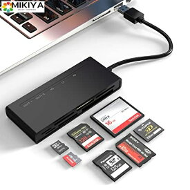 USB3.0 マルチ SD カードリーダー、SD/TF/マイクロSD/CF/MS/XD 7in1 5Gbps高速 usb3.0 メモリーカードリーダー SD SDXC SDHC TF マイクロSD CF MS MMCカード、ソニー メモリー