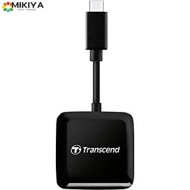 トランセンドジャパン USB Type-C カードリーダー USB 3.2 Gen 1 (SDHC/SDXC/microSDHC/microSDXC 対応) 2年 TS-RDC3