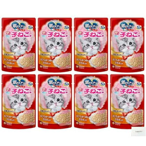 銀のスプーン パウチ 健康に育つ子ねこ用 まぐろ・かつおにささみ入り60g×8袋 Topsellerオリジナルポケットティッシュ付き【在庫あり】