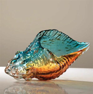 楽しておしゃれ 瑠璃工芸品 多彩瑠璃 サザエ振り子 芸術振り子 玄関振り子 現代風 デザインセンス(N)