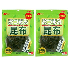 【在庫あり】なとり お徳用おつまみ昆布 36g（2袋）