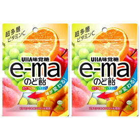 【在庫あり】e-maのど飴カラフルフルーツチェンジ（2袋）