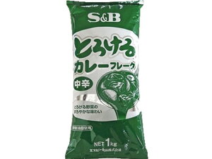 【3セット】エスビー食品 業務用 とろけるカレー フレーク中辛 1kg【F倉庫】