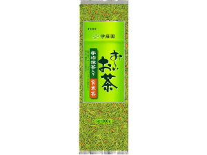 【7個セット】伊藤園 お?いお茶 宇治抹茶入り玄米茶 200g【F倉庫】
