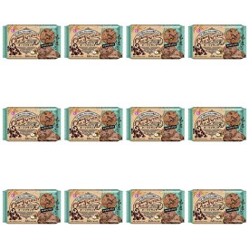 ハッピーポケット オーツクランチ チョコチップ&ナッツ 3枚×4袋 × 12【Y倉庫】
