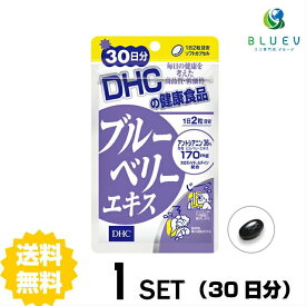 DHC サプリメント ブルーベリーエキス 30日分（60粒） ×1セット