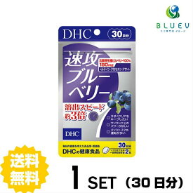 DHC サプリメント 速攻ブルーベリー 30日分 （60粒） ×1セット