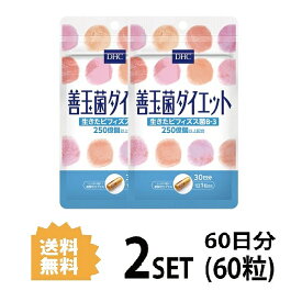 DHC サプリメント 善玉菌ダイエット 30日分（30粒） ×2セット