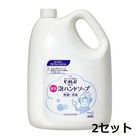 【2セット】 【送料無料】 ビオレu 泡ハンドソープ 業務用 4L