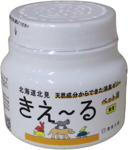 きえーるペット用消臭剤ゼリータイプ無香160g 環境大善 ペット 消臭 犬 猫 小動物 老犬 子犬 口 臭い 口内炎 くさい におい ニオイ 消臭スプレー 消臭剤 乳酸菌 口臭 無香 無香料 ペット用品