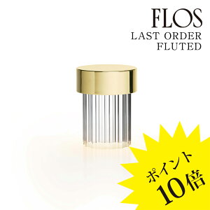 �y3�N�ۏ؁z�t���X FLOS LAST ORDER FLUTED �i���X�g �I�[�_�[ �t���[�e�b�h�j�e�[�u�������v Gold �S�[���h F3694059[�Ɩ�/�e�[�u�������v/�C�^���A�Ɩ�/�f�U�C�i�[�Y]�y���K�i�z�y���������z