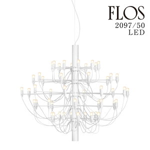 �y3�N�ۏ؁z�t���X FLOS 2097/50 LED �y���_���g�����v White �z���C�g A1500009L3[�Ɩ�/�V��Ɩ�/�V�����f���A/�C�^���A�Ɩ�/�f�U�C�i�[�Y]�y���K�i�z�y���������z
