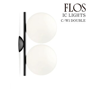 �y3�N�ۏ؁z�t���X FLOS IC LIGHTS C/W1 DOUBLE�i�A�C�V ���C�c C/W1 �_�u���j�V�[�����O/ �E�H�[�� Black �u���b�N FU315730[�Ɩ�/�V��Ɩ�/�V�[�����O���C�g/�C�^���A�Ɩ�/�f�U�C�i�[�Y]�y���K�i�z�y��
