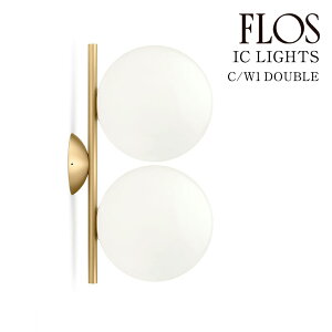 �y3�N�ۏ؁z�t���X FLOS IC LIGHTS C/W1 DOUBLE�i�A�C�V ���C�c C/W1 �_�u���j�V�[�����O/ �E�H�[�� Gold �S�[���h FU315759[�Ɩ�/�V��Ɩ�/�V�[�����O���C�g/�C�^���A�Ɩ�/�f�U�C�i�[�Y]�y���K�i�z�y����