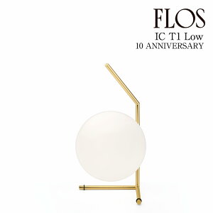 �y3�N�ۏ؁z�t���X FLOS�uIC T1 Low 10 ANNIVERSARY�i�A�C�V�[ T1 ���E 10�A�j���@�[�T���[�j�v24K�d��V���A���i���o�[���i�󒍌���i�j�e�[�u���X�^���h�^���E2,024�����[�Ɩ�/�e�[�u�������v/�C�^