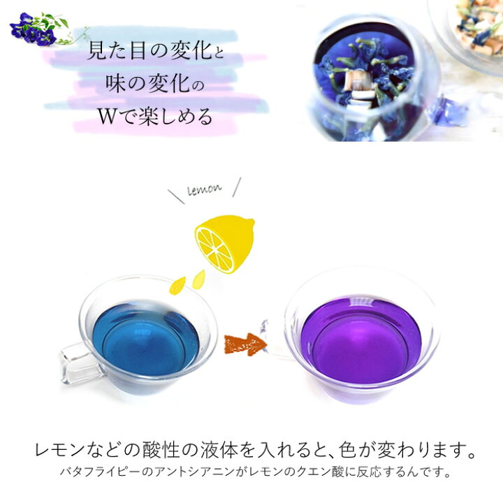 楽天市場 オーガニック 栽培キット バタフライピー 栽培セット エディブルフラワー ハーブ 食用花 あす楽 水耕栽培専門店のエコゲリラ