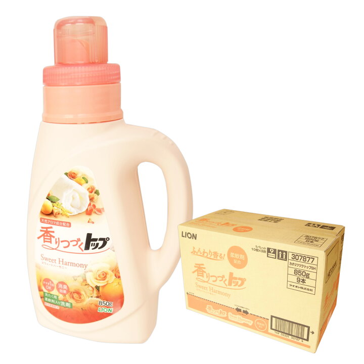 楽天市場】香りつづくトップ Sweet Harmony 本体 850g × 9本  
