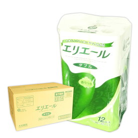 エリエール トイレットティシュー 30m ダブル 72ロール（12ロール×6パック）【大王製紙 140サイズ】【823302 kzh】