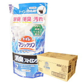トイレマジックリン 消臭ストロング フレッシュハーブの香り つめかえ用 350ml × 24パック 【花王 kao 100サイズ】【31186】