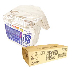 エリエール 除菌できるアルコールタオル ウィルス除去用 大容量 つめかえ用 320枚 × 8パック 【大王製紙 ゆう120サイズ 佐川140サイズ】【21000969 kzh】
