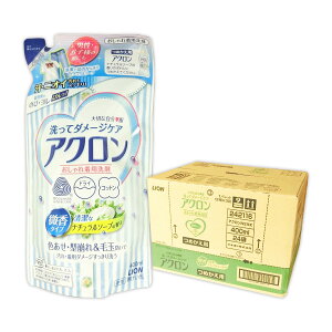 アクロン ナチュラルソープの香り つめかえ用 400ml × 24パック 【ライオン LION ゆう100サイズ 佐川140サイズ】【242116】