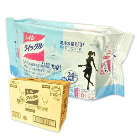 トイレクイックル つめかえ用 10枚 × 24パック 【花王 kao 100サイズ】【01094 kzh】