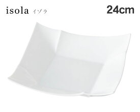 miyama（ミヤマ） isola（イゾラ） 24cmスクエアボウル 白磁 【miyama 食器 miyama プレート キッチン用品 食器 洋食器 その他ボウル】