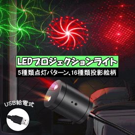 LEDモーショングプロジェクションライト USB式 LEDイルミネーション 星空ライト プロジェクターランプ クリスマス パーテイー飾り 投影ランプ USB-STL-X