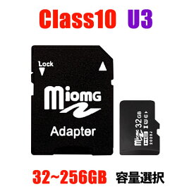 マイクロsdカード 32GB 64GB 128GB 容量選択 MicroSDメモリーカード 変換アダプタ付 マイクロSDカード Class10 マイクロ SDカード 送料無料 SD-X