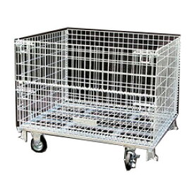 サンキンパレット キャスター付 SCS-4S(荷重500kg) 幅1200×奥行1000×高さ1000mm ※5台以上は梱包要打合せ 送料無料