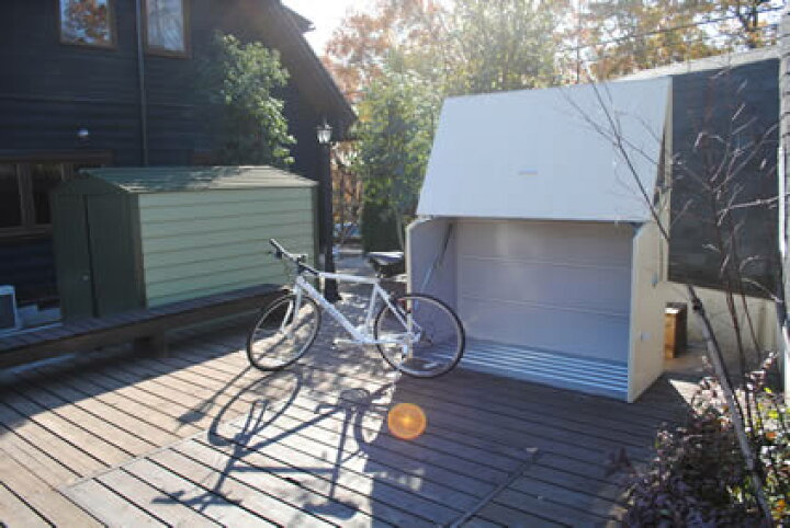 ガーデナップ 英国製自転車倉庫