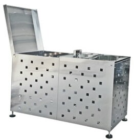 楽天市場 ステンレス 屋外ストッカー 収納家具 インテリア 寝具 収納の通販