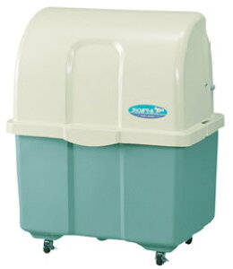 カイスイマレン 集積保管庫 ゴミステーション ジャンボペール 400リットル キャスター付き HG400TC 幅850×奥行640×高さ1085mm 個人宅配送不可 [業務用/工場/マンション/アパート/大容量/ごみ/ゴ