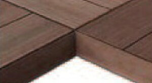 LIXIL MDテラッツァ フロアオプション三角框入隅セット 8MAK08SP 色:クリエダークR ※端数売りはしておりません。 【送料無料】