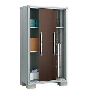 物置 屋外 ヨド物置 ヨドコウ エスモ ESF-1006A ウッディココア 収納 小型 タイヤ