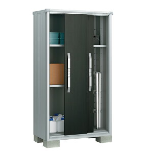 物置 屋外 ヨド物置 ヨドコウ エスモ ESF-1006A ウッディエボニー 収納 小型 タイヤ