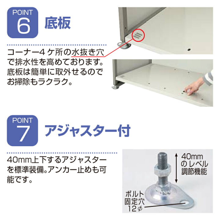 楽天市場】ゴミステーション 大型ゴミ箱 ヨドコウ ダストピット ゴミ 