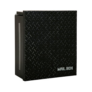 オンリーワン 郵便ポスト クーリエ ストリーク ブラック 右扉 MY1-1872 送料無料