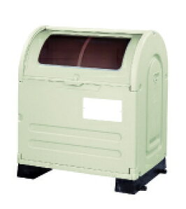 アロン化成 ゴミステーション 大型ゴミ箱 アロン化成 ステーションボックス(固定台座タイプ)透明蓋タイプ #500B 個人宅配送不可