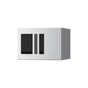 捺印付 ナスタ 集合住宅向け宅配ボックス プチ宅 ステンレスヘアライン KS-TLP28R2AN-S