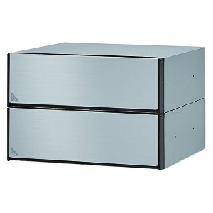 田島メタルワーク マンション アパート 集合住宅用郵便ポスト MX-68-2 2戸用 myナンバー錠