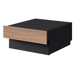 郵便ポスト LIXIL エクスポストKN 錠なし オーク+ブラック(エンボス調) 埋め込みポスト 8KKC01KR 前入後取出し KSK