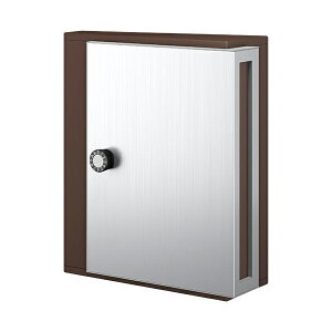 ナスタ 戸建住宅用郵便ポスト KS-MB31SN-L-DB ダークブラウン