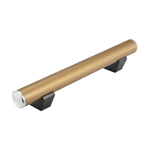 車止め アルデコール フルート リミテッド C610 1本 ゴールドメタリック エンドキャップ:ブロックカット ALD-C610LKGMB