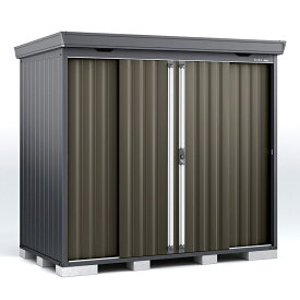 物置 屋外 イナバ物置フォルタ FS-2614SF 多雪型・豪雪型 スタンダード 本体：フランネルグレー 扉：エボニーブラウン 収納