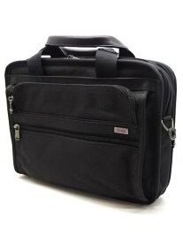 【中古】TUMI トゥミ ブリーフケース ビジネスバッグ ナイロン キャンバス メンズ 紳士 鞄 カバン バッグ ブラック系 黒系