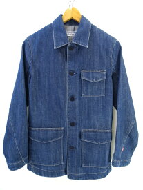 【中古】Levi's　ENGINEERD　JEANS　リーバイス　エンジニアド　ジーンズ　カバーオール　デニムジャケット　レディース　Mサイズ